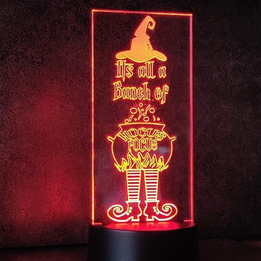Red hocus Hocus Pocus Neon