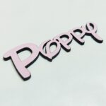 Personalised wooden name sign Walt