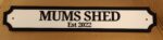 Personalised wooden railway style sign - Image 8