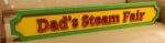Personalised wooden railway style sign - Image 7