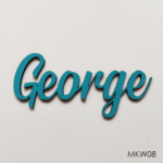 Personalised wooden name sign - Font 8