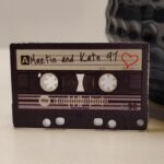 Personalised Acrylic Spotify Retro Tape Key Rings style 2 - Image 3