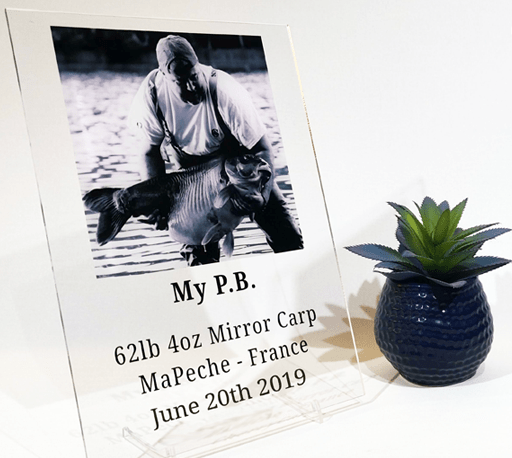 pb 512 Personalised Acrylic "P.B." Plaque