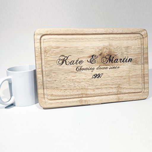 chopping board Store Add A3 Personalised Cutting Board