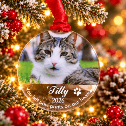 Christmas Bauble,Bauble,Personalised Bauble,personalised baubles,personalised baubles uk,personalised baubles christmas,Cat Rememberance,Cat Memorial,Pet Rememberance