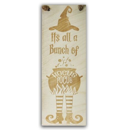 Hocus Pocus Hanger - LaserCut