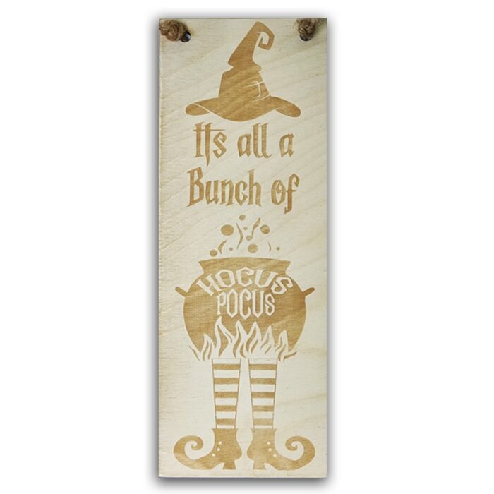 Hocus Pocus Hanger - LaserCut