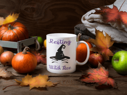 Unicorn Mug,Resting Witch Face