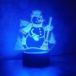 Snowman Neon