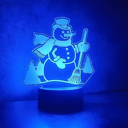 Snowman Neon