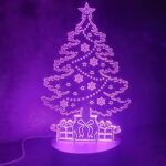 Purple Neon Tree