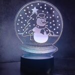 Neon Snowglobe