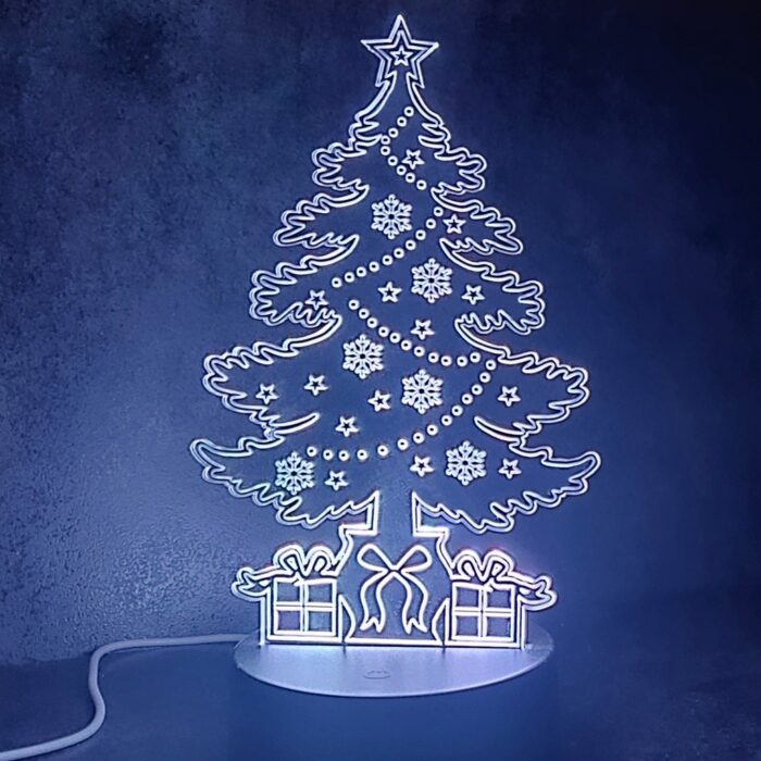 White Neon Tree