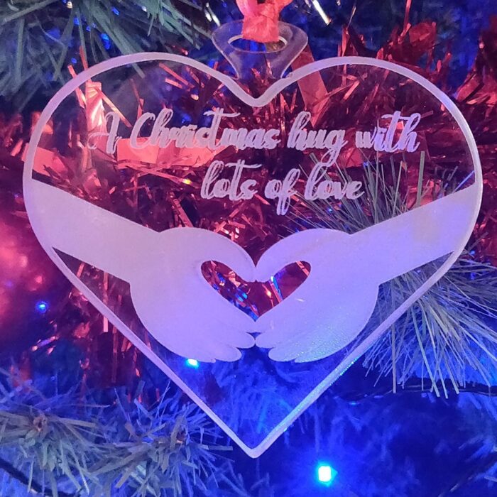 A Christmas Hug Bauble