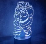 Christmas Neon Santa