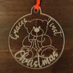 Babies First Christmas Teddy Bauble