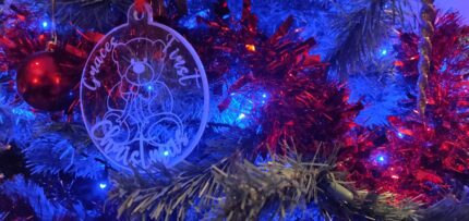 Babies First Christmas Teddy Bauble