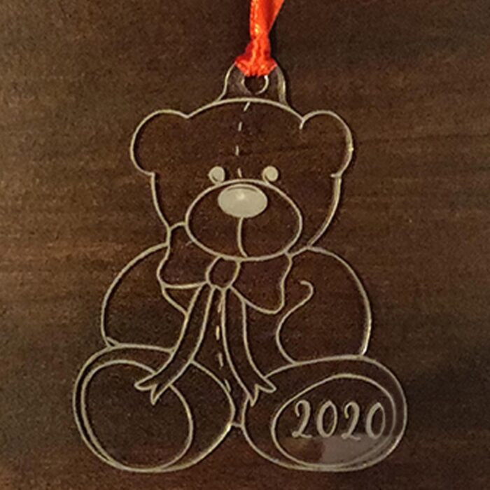 A Christmas Teddy Bauble