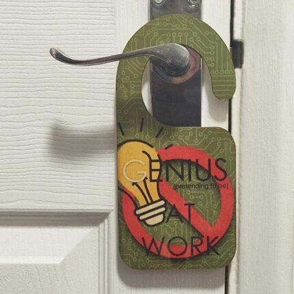 Genius at Work Hanger