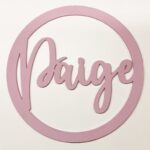 Name Hoop 25CM