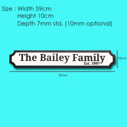 Personalised wooden railway style sign,Railway,Railway Sign,railway style sign