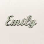 Personalised wooden name sign Def
