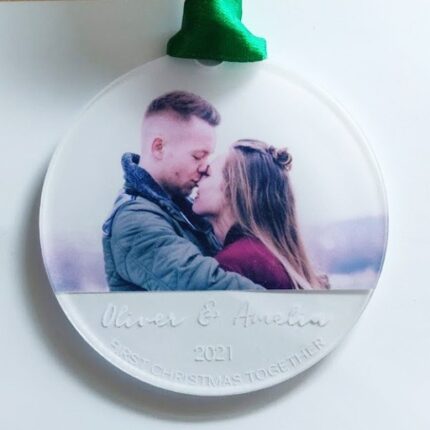 Personalised "First Christmas Together" Bauble