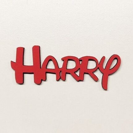 Personalised wooden name sign Walt