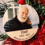 In Memoriam Wooden Bauble
