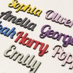 Personalised wooden name sign Lob