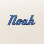 Personalised wooden name sign Def