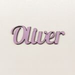 Personalised wooden name sign Lob