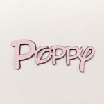 Personalised wooden name sign Walt