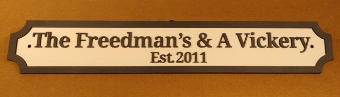 Personalised wooden railway style sign,Railway,Railway Sign,railway style sign