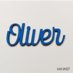 Personalised wooden name sign - Font 7