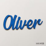 Personalised wooden name sign - Font 8