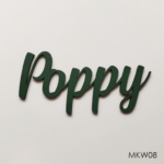 Personalised wooden name sign - Font 8