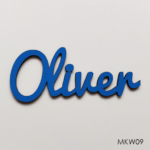 Personalised wooden name sign - Font 9