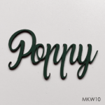 Personalised wooden name sign - Font 10