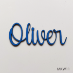 Personalised wooden name sign - Font 11