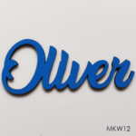 Personalised wooden name sign - Font 12