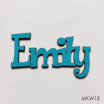 Personalised wooden name sign - Font 13
