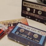 Personalised Acrylic Spotify Retro Tape Key Ring