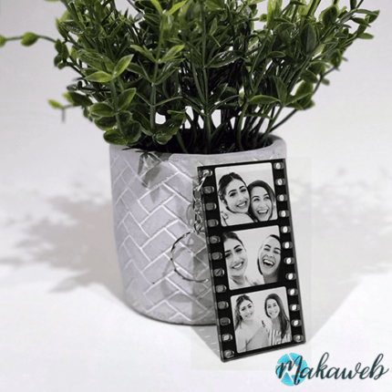 Personalised Photo Strip Keyring