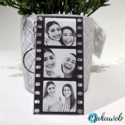 Personalised Photo Strip Keyring