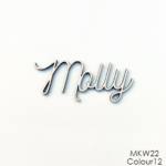 Personalised wooden name sign - Font 22