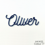 Personalised wooden name sign - Font 22