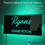 Personalised Acrylic Name Mirror