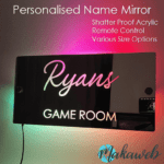 Personalised Acrylic Name Mirror