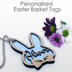 Personalised Wooden Easter Basket Tags